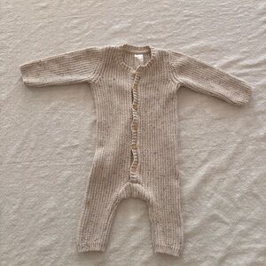 Cozy Knit One Piece in Cream